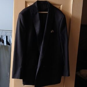 Classic Navy Blue Men's Blazer